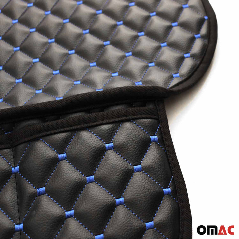Coprisedile per Chevrolet Captiva Cruze Aveo in similpelle nero blu 