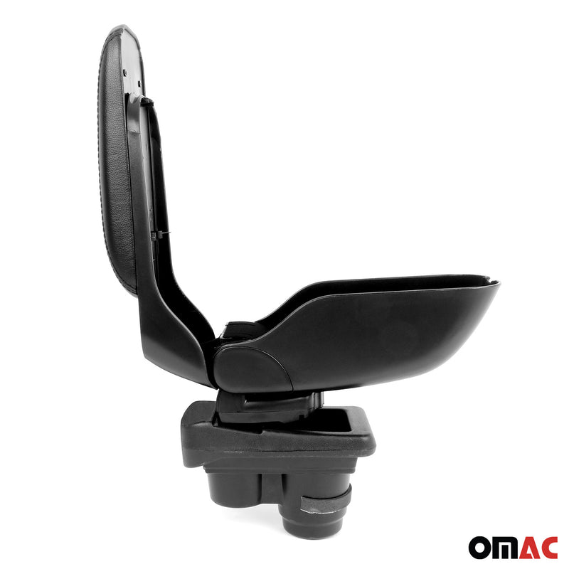 Bracciolo centrale per Dacia Duster 2 2018-2024 con adattatore ABS Nero