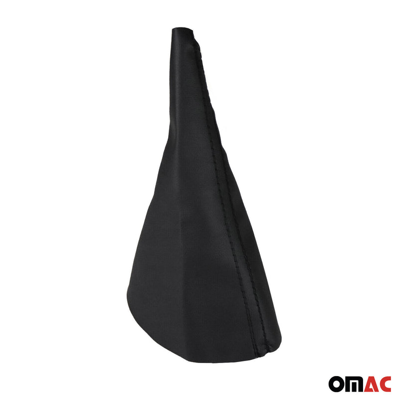 Cuffia leva cambio per Peugeot 207 2006-2012 in similpelle nera 