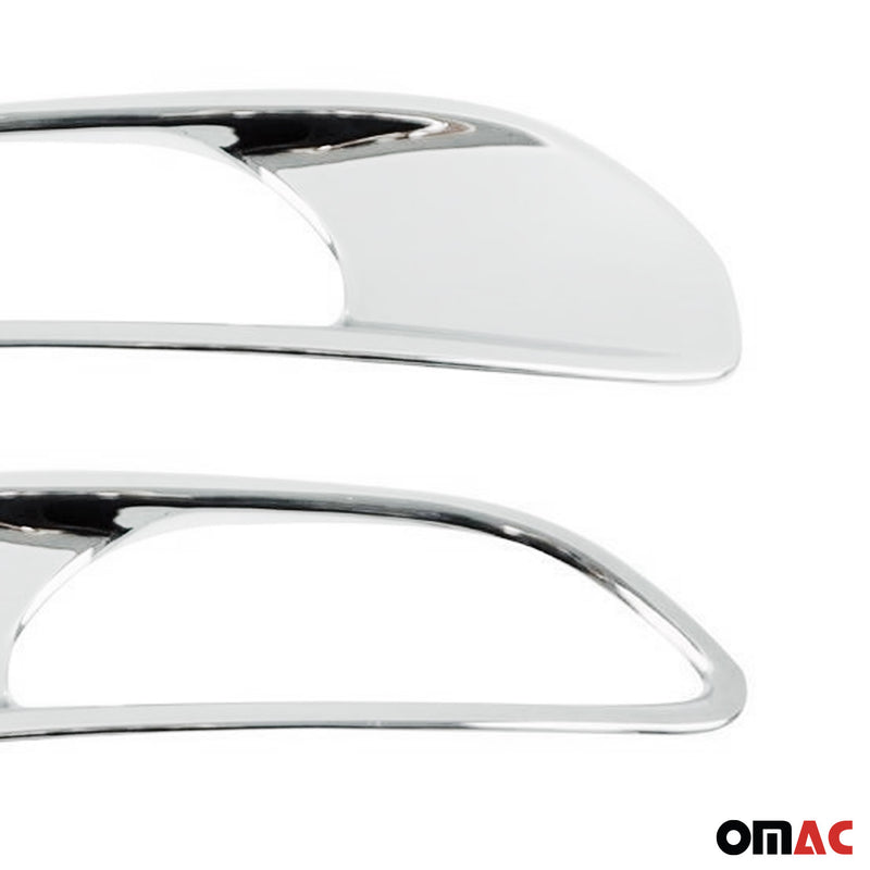 Copri fari anteriori per Jeep Renegade 2014-2024 cromati ABS 2x