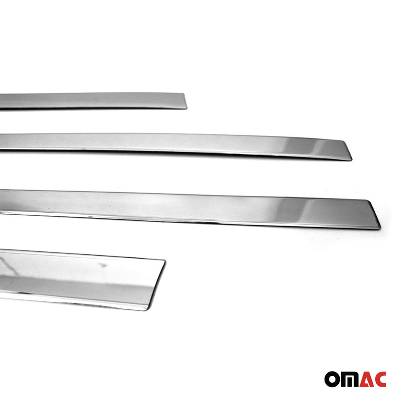 Striscia di protezione per porta laterale per DFSK Fengon 500 2020-2025 acciaio inossidabile cromato 4x