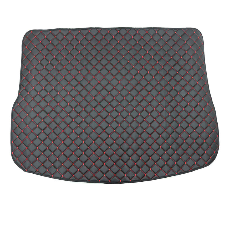 Tappetino per bagagliaio in similpelle per Range Rover Evoque 2011-2019 Nero Rosso