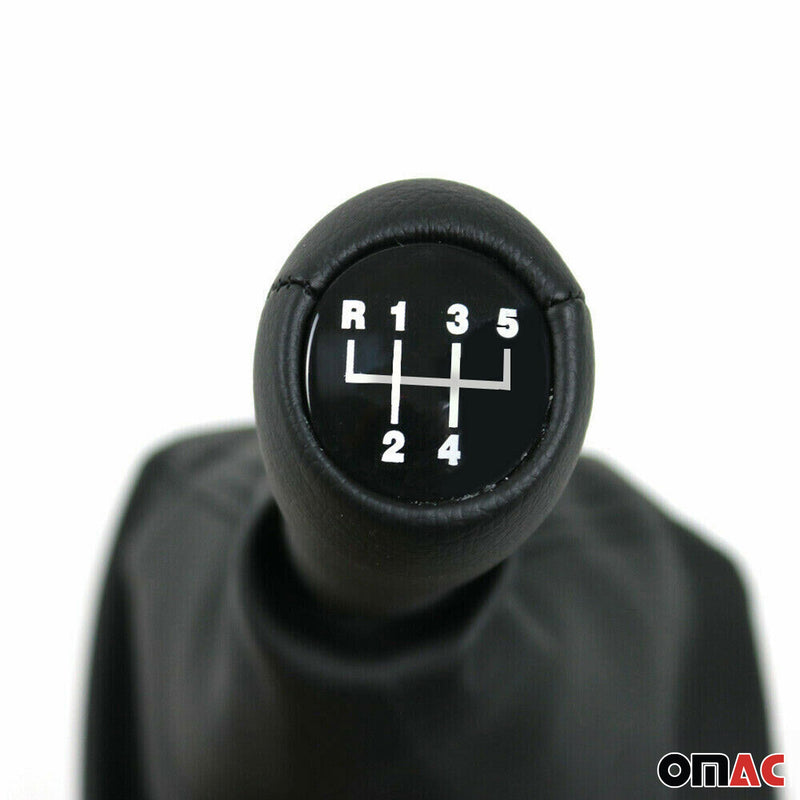 Pomello del cambio e cuffia del cambio per BMW Serie 3 E36 1990-2000 5 marce in pelle sintetica 