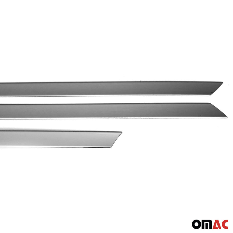 Striscia di protezione per portiera laterale, strisce per portiera, strisce di protezione per portiera per Seat Mii 2011-2025 5 porte cromate 4x 