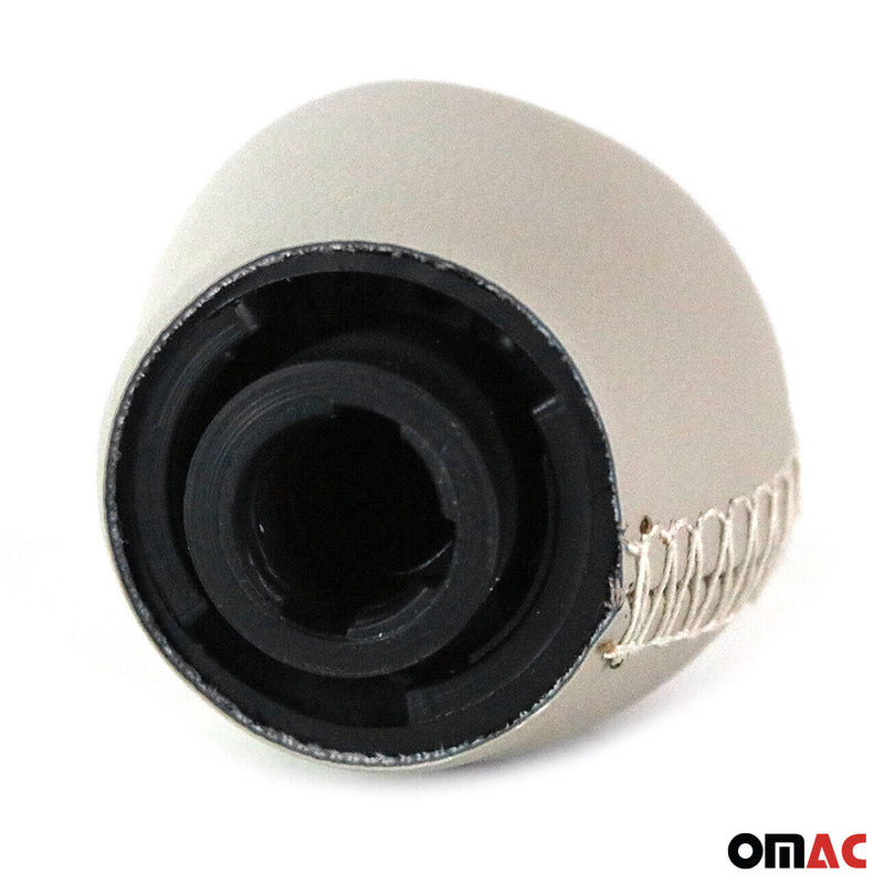 Pomello del cambio per Renault Fluence 2010-2025 6 marce in pelle sintetica beige