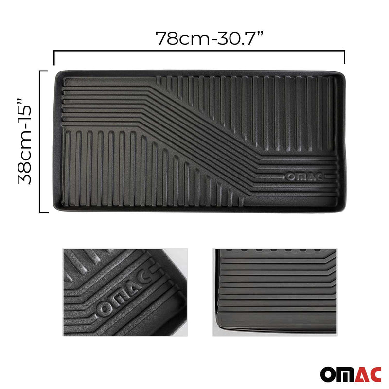 OMAC Schmutzfangmatte Sauberlaufmatte Türmatte Napfunterlage 78x38cm Unterlage