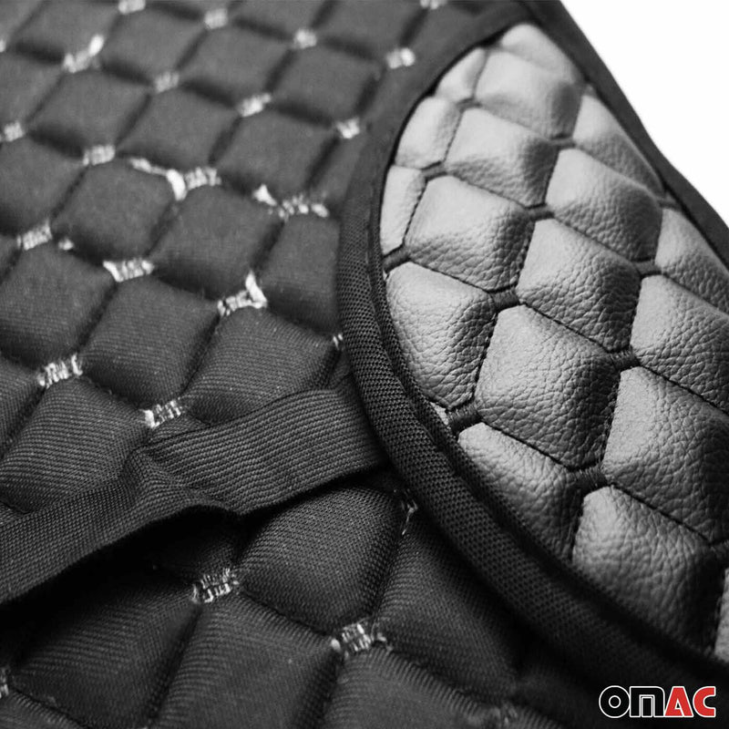 Coprisedile per Chevrolet Captiva Cruze Aveo in similpelle nera