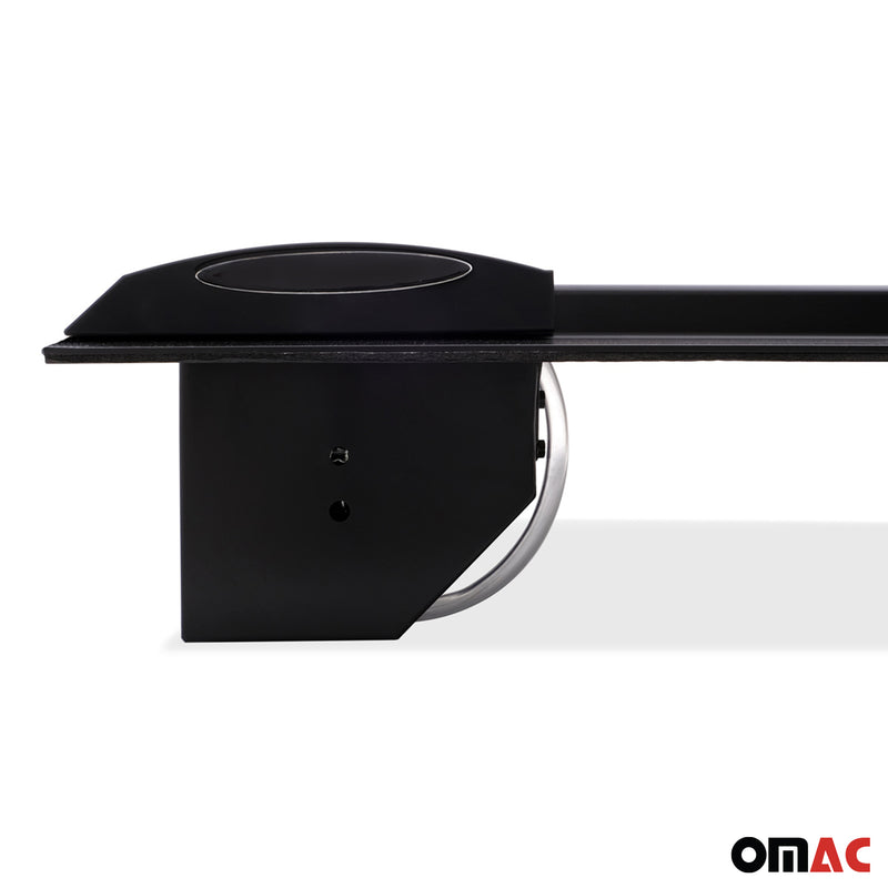 Copertura del vano di carico scorrevole per VW Amarok 2010-2016 grigio alluminio 1 pezzo 
