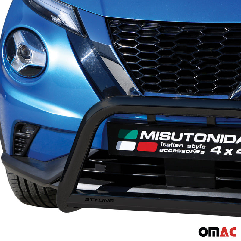 Protezione anteriore per Nissan Juke 2020-2025 ø63mm acciaio nero 