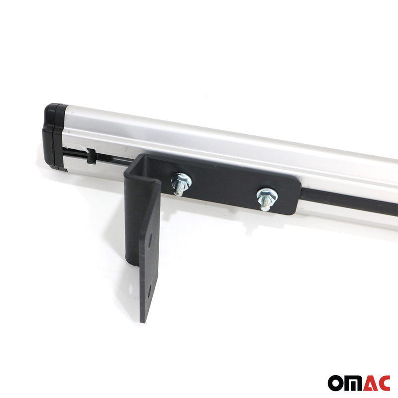 Barre trasversali portatutto per Fiat Fullback PK 2016-2020 Grigio 2x 