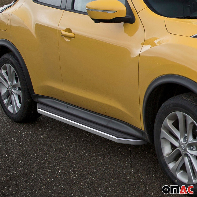 Minigonne laterali per pedane laterali per Nissan Juke 2010-2016 ABE Alu