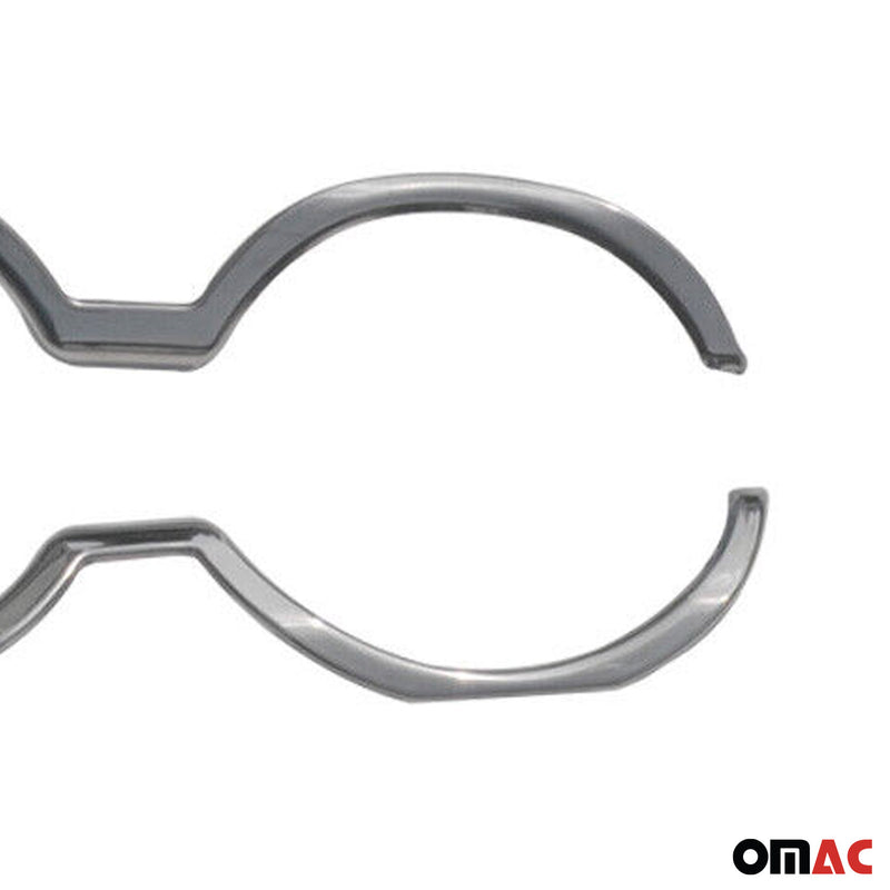 Getränkehalter Becherhalter Rahmen für Kia Rio 2011-2017 Edelstahl Chrom 1tlg