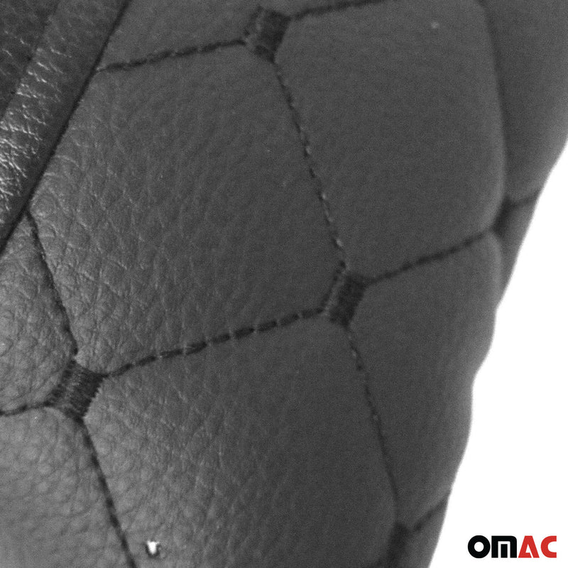 Cuscino cervicale auto nero 8x30cm 