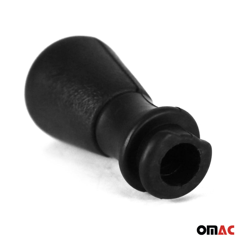 Pomello del cambio per Peugeot 206 1998-2013 5 marce in pelle sintetica nera 