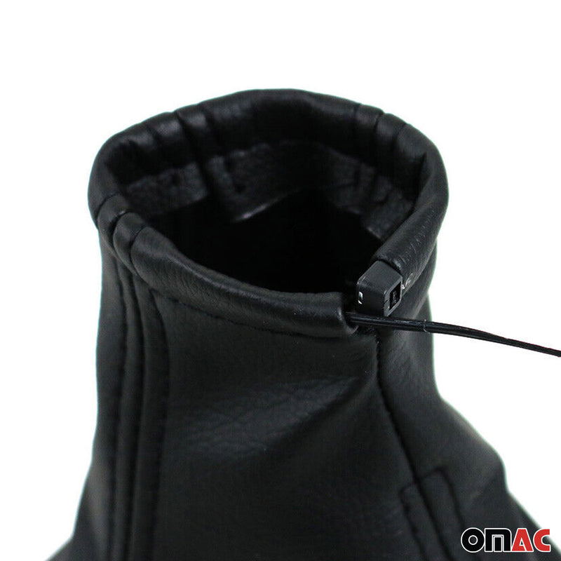 Cuffia leva cambio per Opel Corsa C 1994-2006 Similpelle nera
