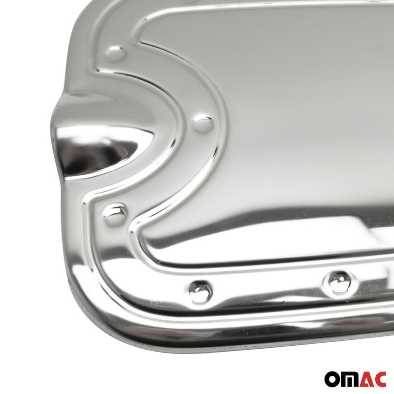 Copri tappo serbatoio carburante per Dacia Logan MCV 2005-2020 in acciaio inox cromato 