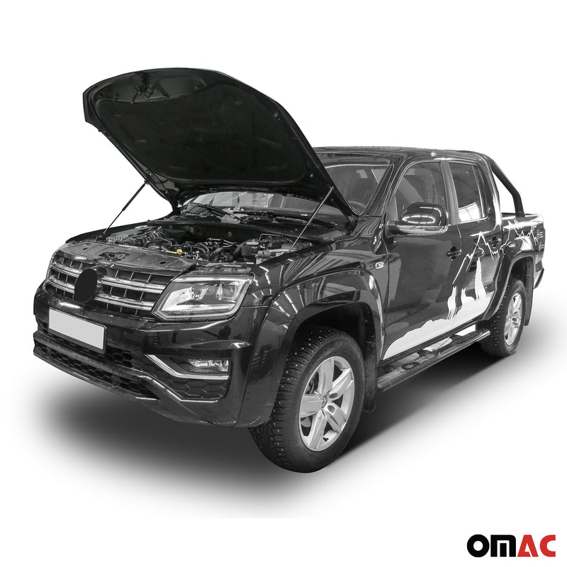 2x Ammortizzatore a gas per cofano per VW Amarok 2010-2024 in acciaio