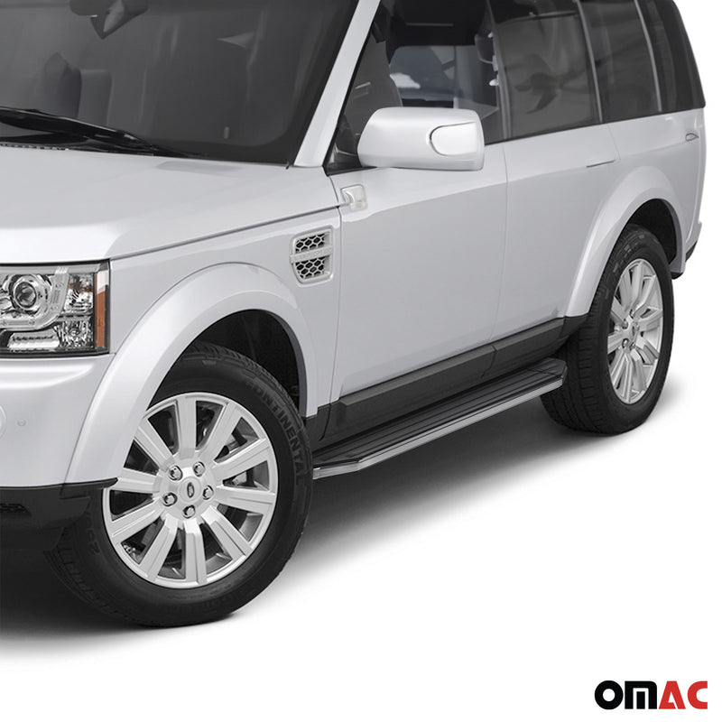 Minigonne laterali per pedane laterali per Land Rover Discovery 4 2010-2017 ABE Alu