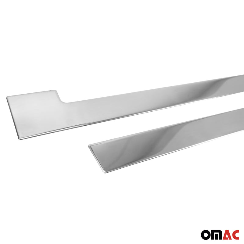 Striscia di protezione per portiera laterale, strisce per portiera per Renault Kangoo 2008-2020 Cromate 2x 
