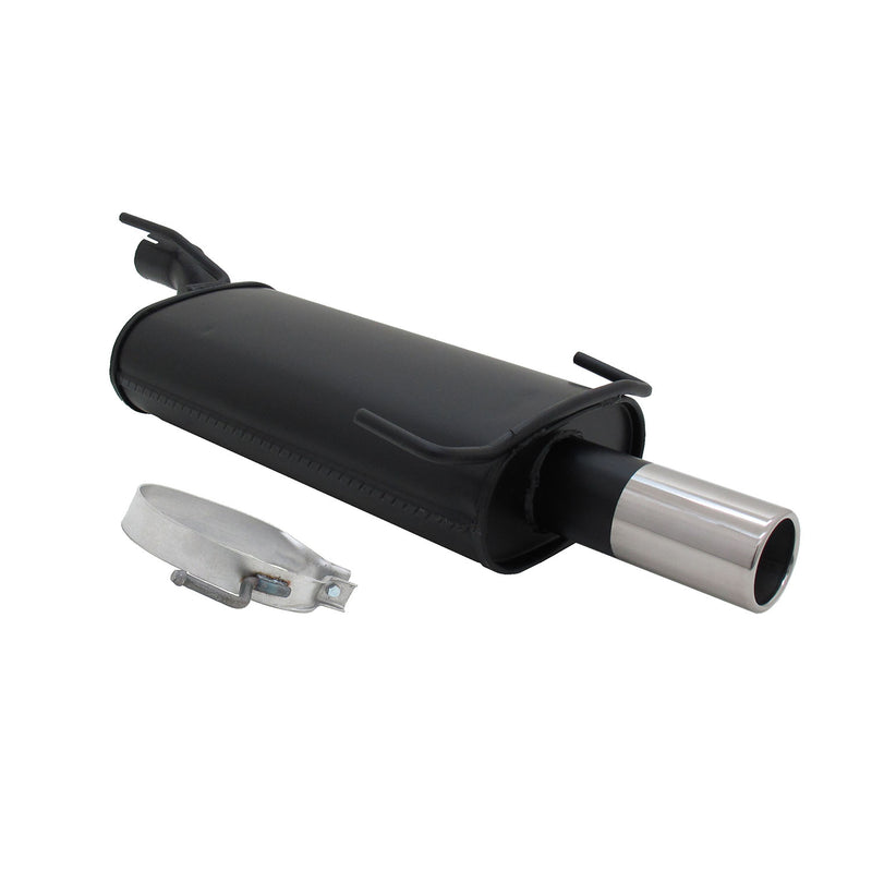 Scarico sportivo Novus per Opel Astra F / Opel Kadett E silenziatore posteriore 1x76mm