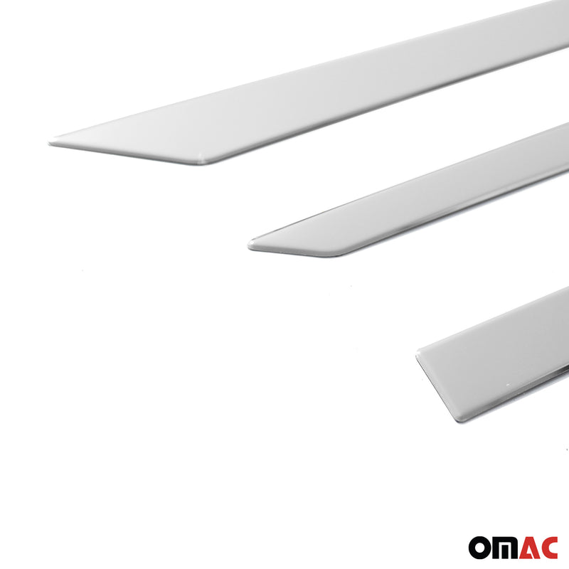 Striscia di protezione per portiera laterale per Nissan Qashqai J11 2014-2021 in acciaio inox 4x