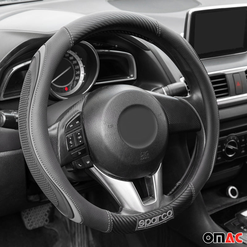 Coprivolanti SPARCO protezione volante protezione volante grigio nero gomma ø37-38 cm