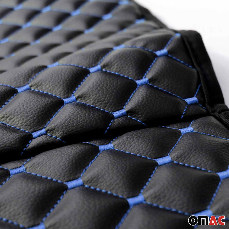 Coprisedile per Chevrolet Captiva Cruze Aveo in similpelle nero blu 