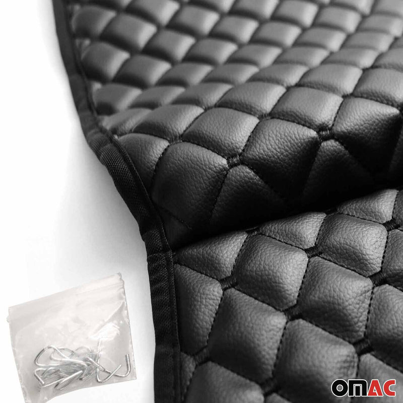 Coprisedile per Chevrolet Captiva Cruze Aveo in similpelle nera