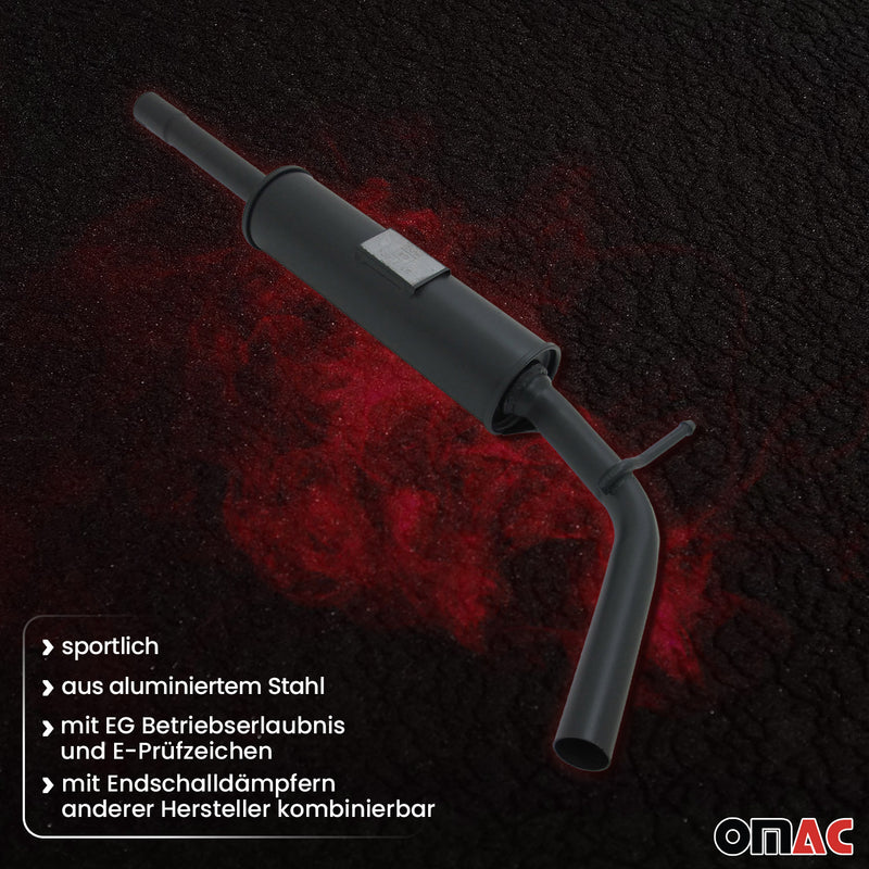 Silenziatore anteriore NOVUS Sport per Fabia 5J / Ibiza 6J / Polo 9N / 9N3 / 6R 