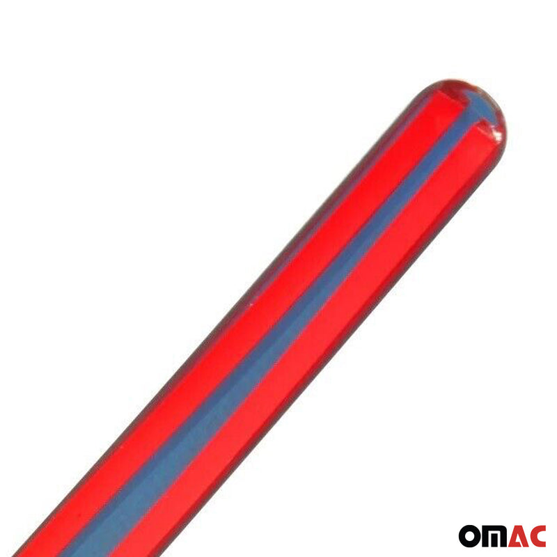 Striscia cromata cofano anteriore per Renault Clio 2006-2012 acciaio inox argento 
