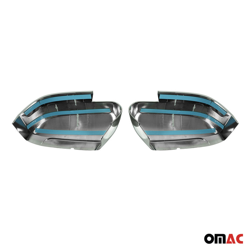 Calotte specchietti retrovisori per MAN TGE 2017-2021 ABS cromato argento 4 pezzi 