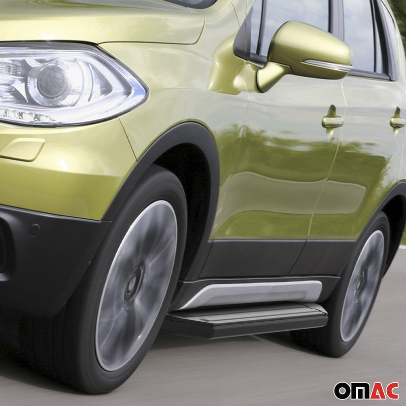 Pedane laterali per Suzuki Vitara 2015-2024 alluminio nero ABE