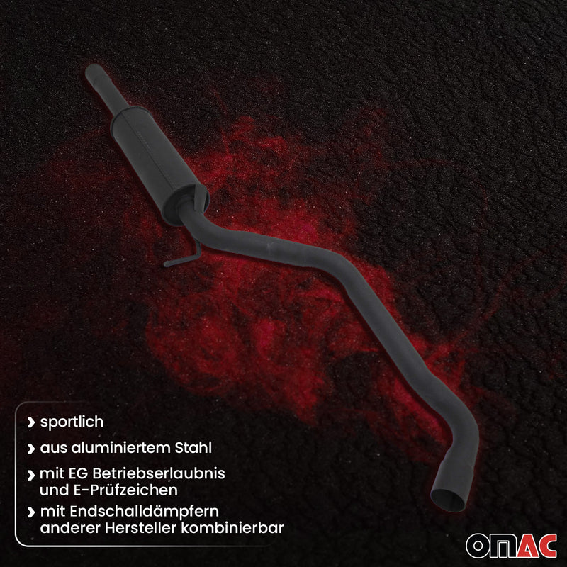 Silenziatore anteriore NOVUS Sport per VW Golf 7 GTI con omologazione CE 
