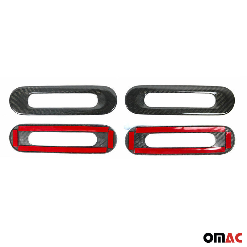 Cornice indicatore di direzione, copertura indicatore di direzione per Mazda MX-5 1989-2005 in fibra di carbonio nera