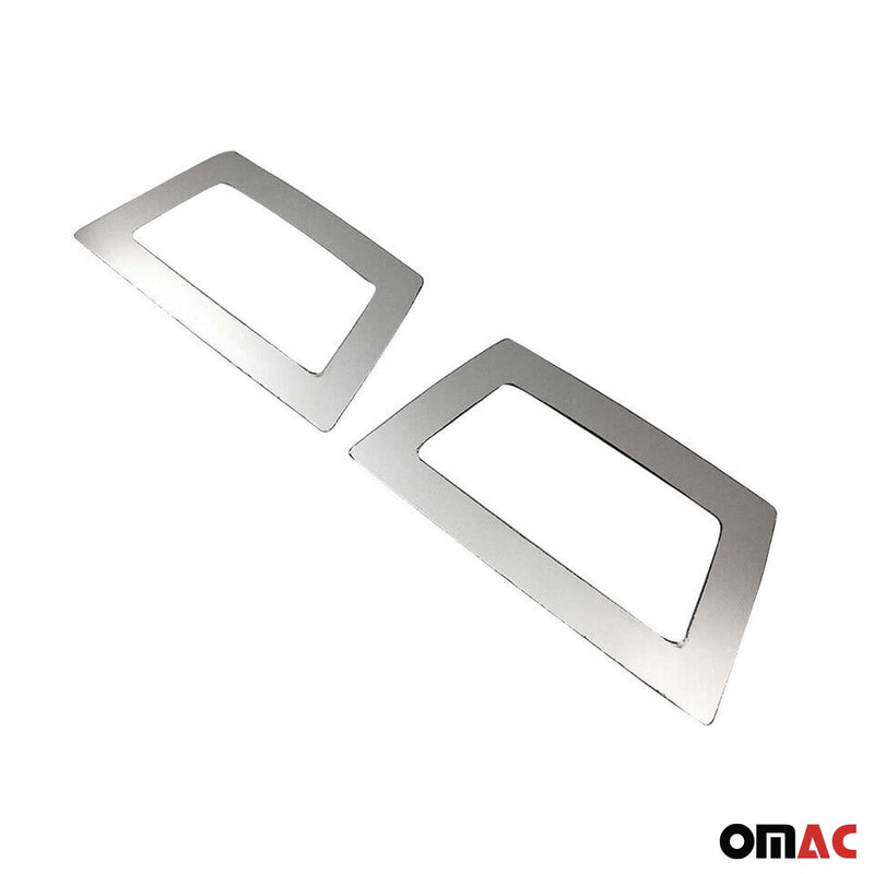 Cornice indicatore di direzione, copertura indicatore di direzione per Dacia Dokker 2012-2019 in acciaio inox argento