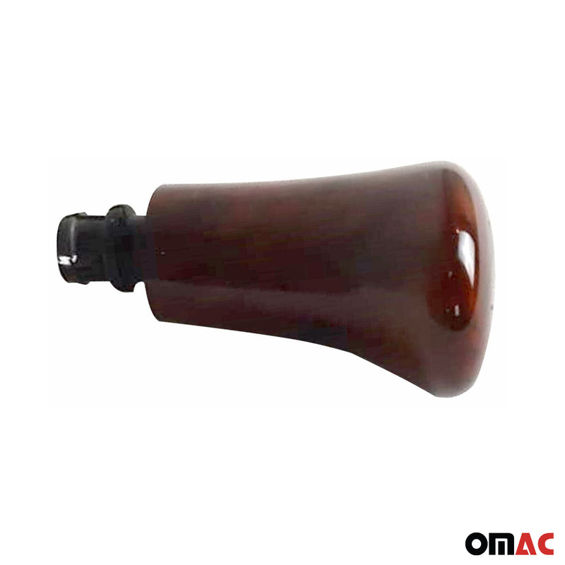 Pomello del cambio per VW Caddy 2003-2015 6 marce in pregiato legno di radica 