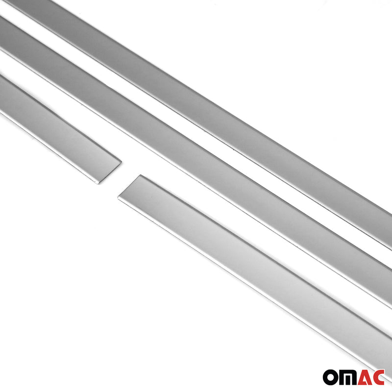 Striscia di protezione per portiera laterale, strisce per portiera, strisce di protezione per portiera per Seat Mii 2011-2025 5 porte cromate 4x 