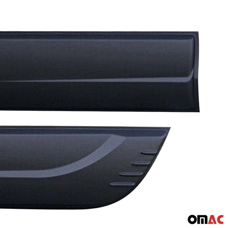 Strisce di protezione laterali per portiere per Mitsubishi L200 2015-2020 ABS Nero 4 pezzi 