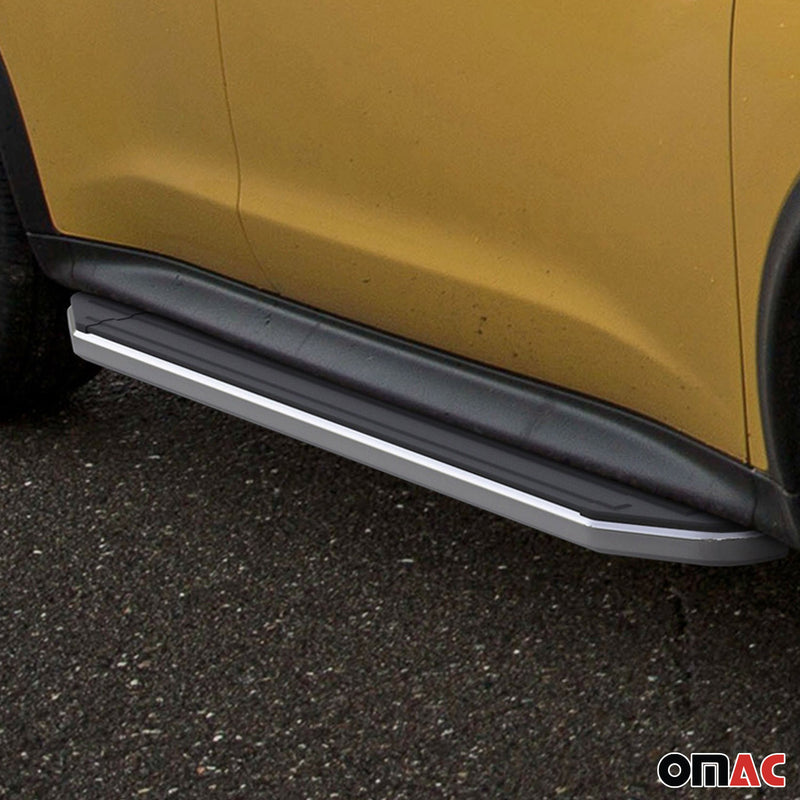Minigonne laterali per pedane laterali per Nissan Juke 2010-2016 ABE Alu