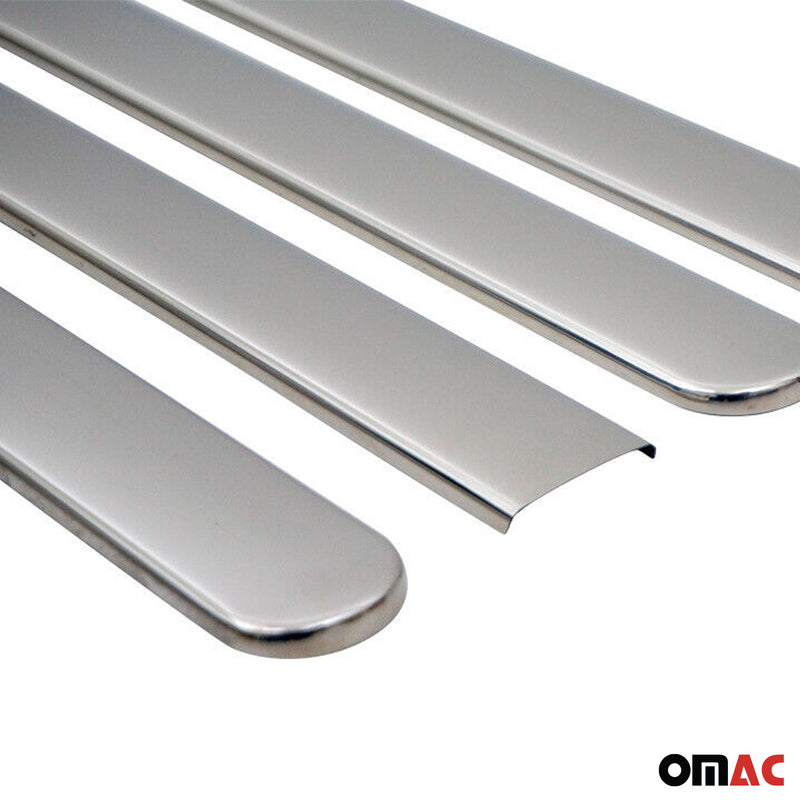 Striscia di protezione per portiera laterale, strisce per portiera, strisce di protezione per portiera per Opel Corsa C 2000-2006 Cromate 4x