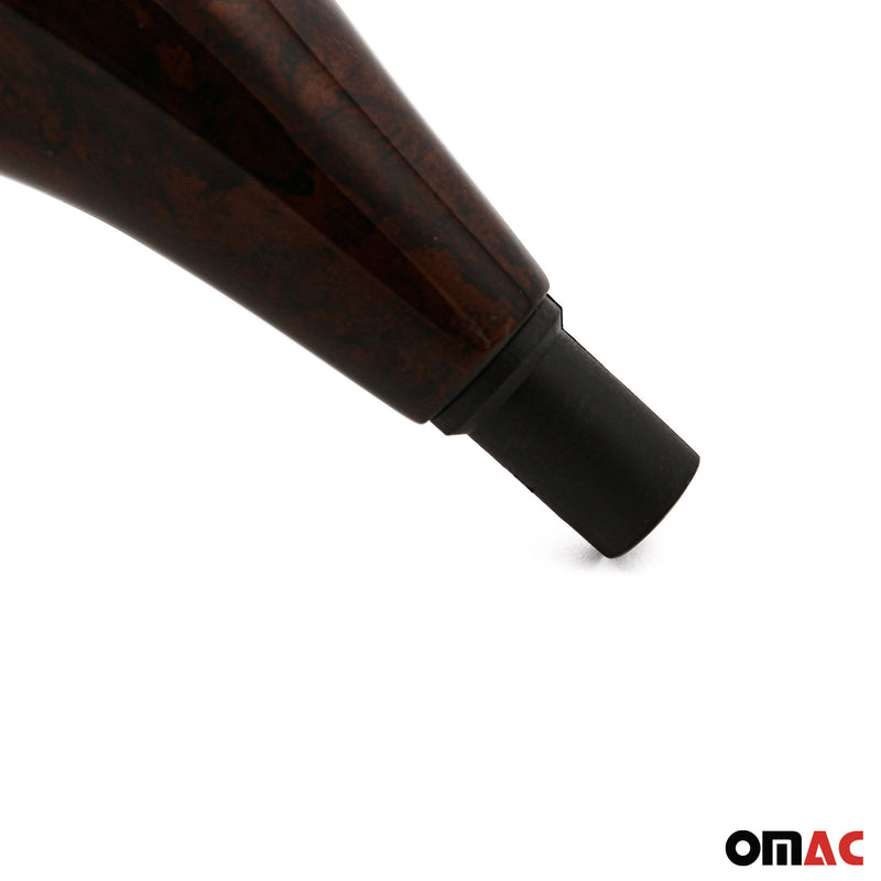 Pomello del cambio manuale per Mercedes W123 W124 W126 W201 in radica 