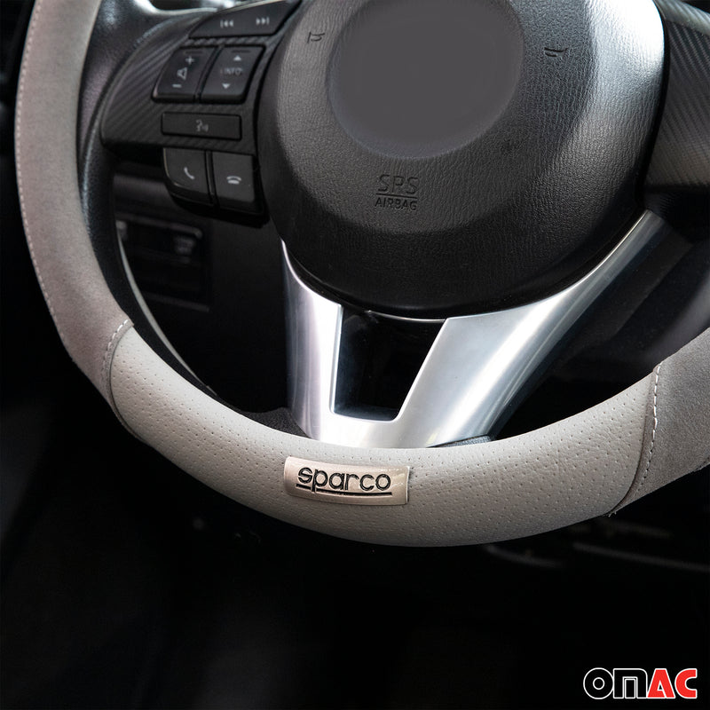 Coprivolante SPARCO protezione volante protezione volante grigio similpelle scamosciata