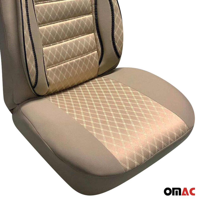 Coprisedili per Hyundai H1 Starex 2007-2025 Beige Set 2 posti anteriori