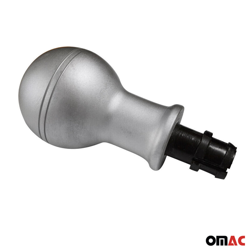 Pomello del cambio per VW Caddy Alltrack 2015-2025 5 marce in alluminio argento 