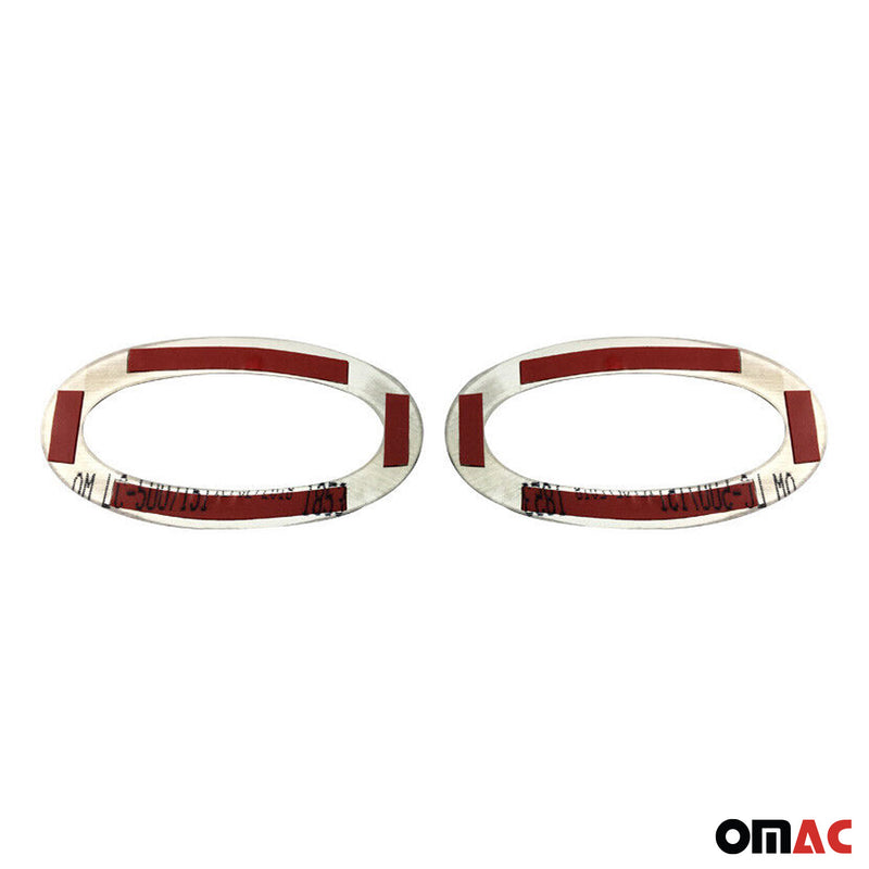 Cornice indicatore di direzione, copertura indicatore di direzione per Nissan Qashqai 2007-2013 in acciaio inox argento 