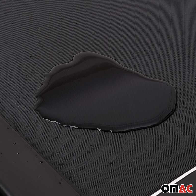 Copertura del vano di carico scorrevole per VW Amarok 2010-2016 alluminio nero 1 pezzo 