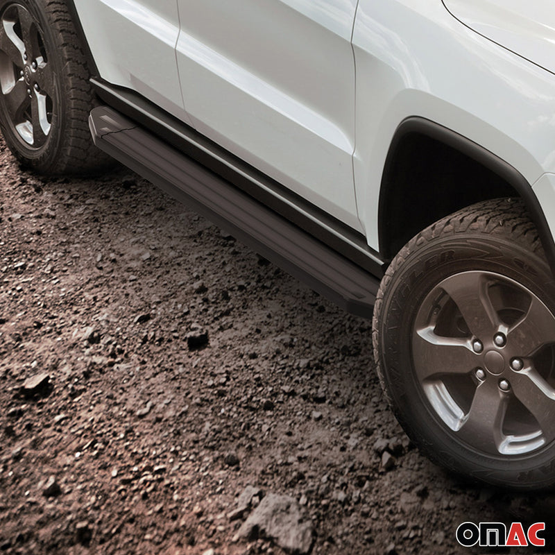 Minigonne laterali per pedane laterali per Jeep Grand Cherokee 2010-2024 ABE Alu