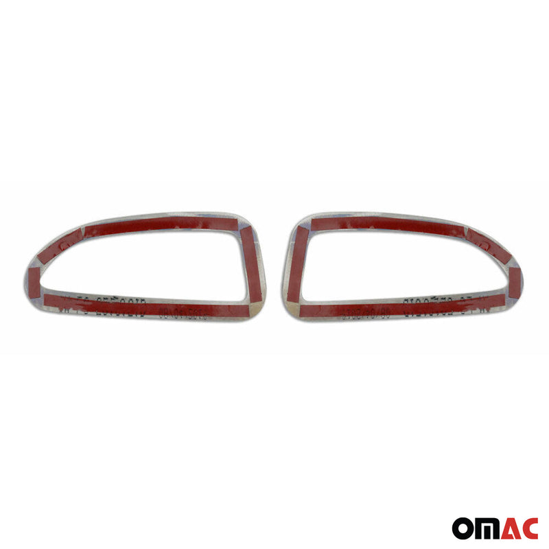 Cornice indicatore di direzione, copertura indicatore di direzione laterale per Opel Astra J 2010-2015 cromata scura 