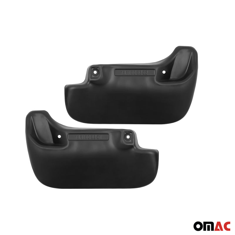 Paraspruzzi per Honda Accord 2008-2012 in plastica 4 pezzi 