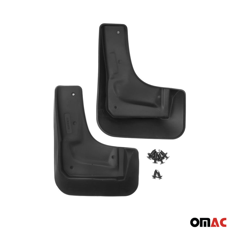 Paraspruzzi per Mazda 6 2010-2012 Plastica Nero 4x 